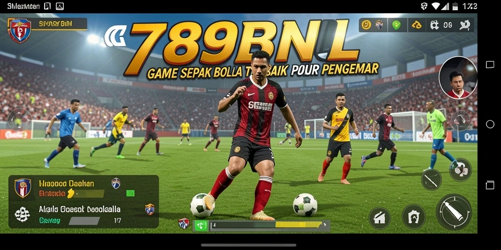Tampilan gameplay sepak bola yang memukau di 789BNL.