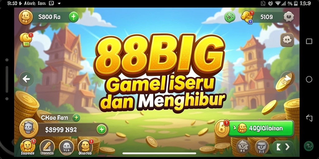 Screenshot utama 88BIG menampilkan tampilan menarik gameplay Idle yang seru.