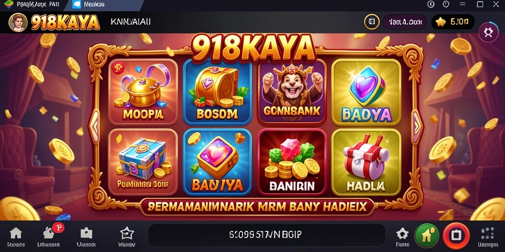 Gameplay menarik dari 918KAYA dengan berbagai tema slot.