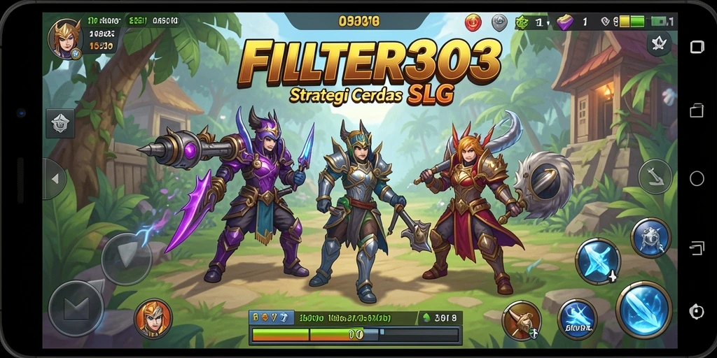 Gameplay menarik dari FILTER303 yang menunjukkan strategi dan pertempuran.