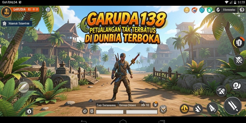 Tampilan menakjubkan dari gameplay Open World GARUDA138.