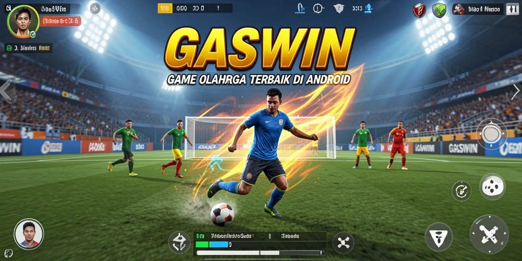 Tampilan gameplay GASWIN yang seru dan mendebarkan.