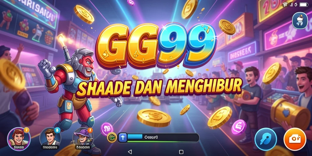 Screenshot gameplay GG999 menampilkan aksi seru dalam permainan arcade.