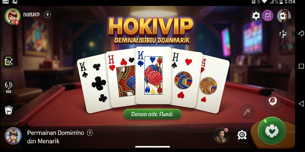 Tampilan gameplay HOKIVIP yang menarik dan interaktif.