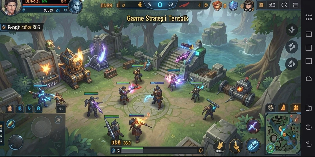 Tampilan gameplay mendalam dari IDR89 dengan strategi SLG yang menantang.