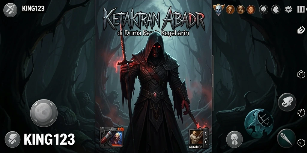 Gameplay <strong>KING123</strong> yang menegangkan dan menyeramkan.