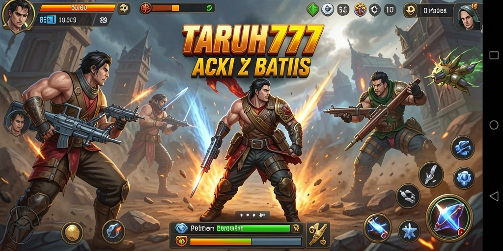 Screenshot TARUH777 yang menunjukkan aksi seru di pertempuran.